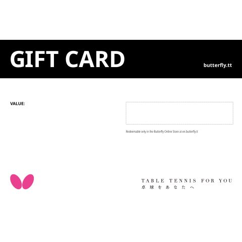 Butterfly Gift Card
